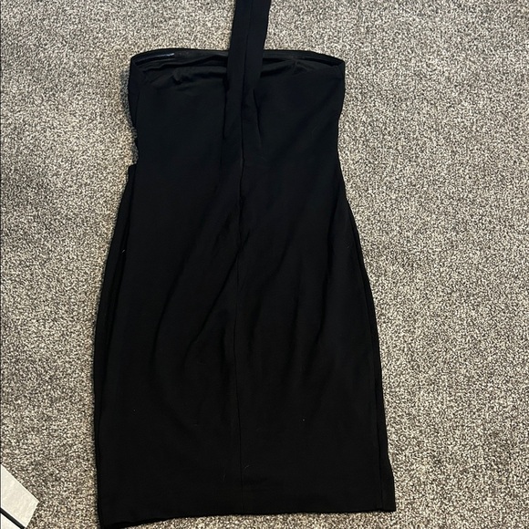 Dynamite Strapless Black Dress - Picture 4 of 5